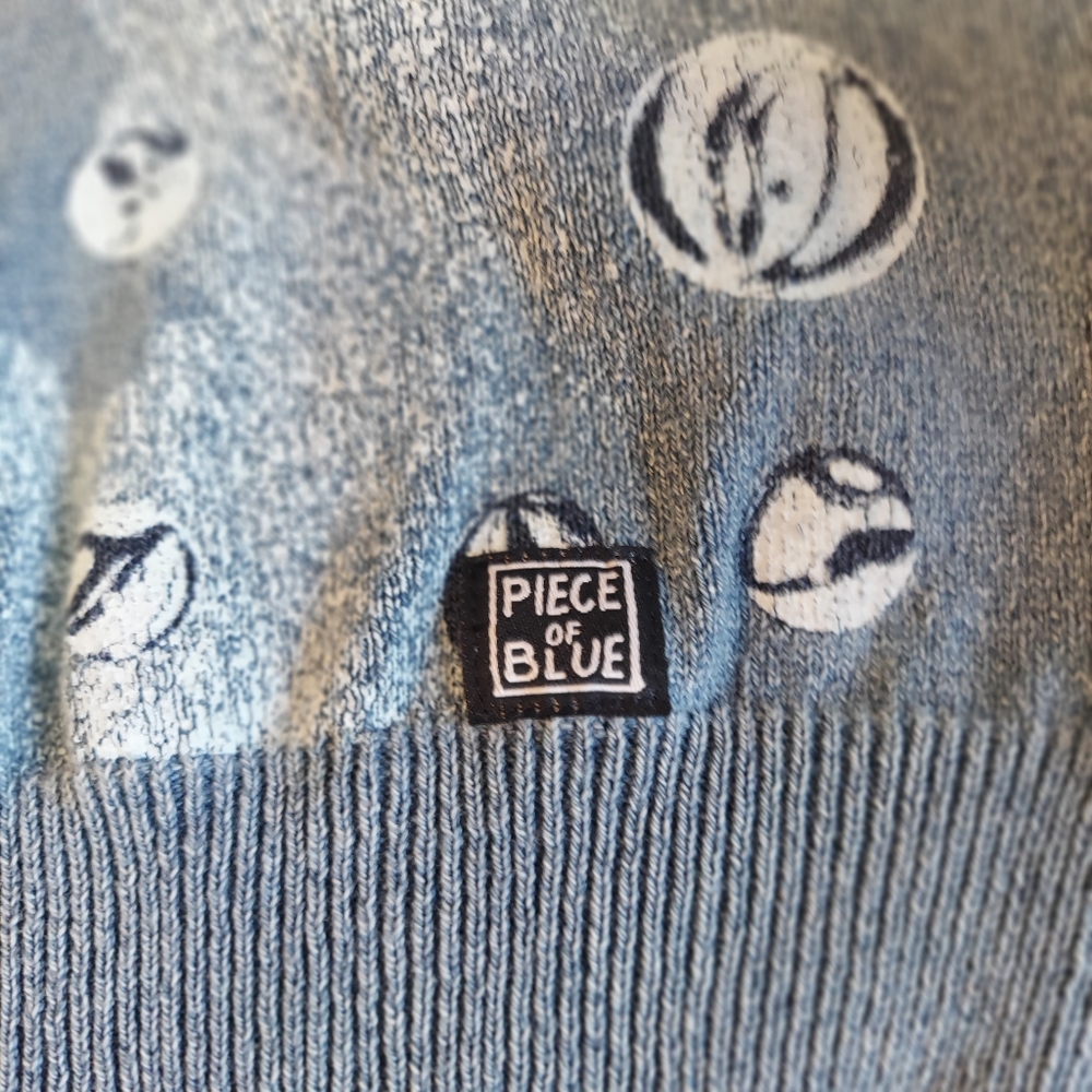 Piece of Blue Pullover Light Indigo Blue Large - Picture 5 of 5